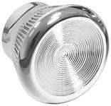 Dash Knob, 1967-72 Pontiac A-Body, 1969-70 Pontiac Full-Size, Chrome Plastic
