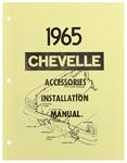 Manual, Accessory Installation, 1965 Chevelle/El Camino