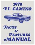 Manual, 1970 El Camino Illustrated Facts