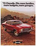 Sales Brochure, Full Color, 1972 Chevelle