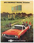 Sales Brochure, Full Color, 1972 El Camino
