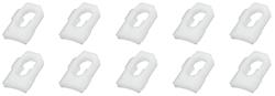 7/16" Plastic Molding Clip Set Of 10