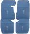 Floor Mats, Rubber 1961-63 Bonneville & Catalina & 1962-63 Grand Prix, OE Style
