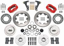 Disc Brake Set, Frt, Wilwood Forged Dynalite Pro, 1941-55 Cadillac, 11.75" Rtrs