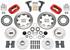 Disc Brake Set, Frt, Wilwood Forged Dynalite Pro, 1941-55 Cadillac, 11.75" Rtrs