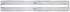 Sill Plates, 1965-70 Cadillac, 2-Door w/Emblem, Except Eldorado, Pair