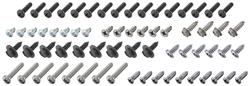 Screw Set, Exterior, 1971-72 Oldsmobile 4-Door Sedan, 67pc