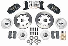 Disc Brake Set, Frt, Wilwood Forged Dynapro 6, 1964-72 A-Body, 12.19" Vntd Rtrs