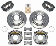 Disc Brake Set, Rr, Wilwood Frgd Dynapro Low-Pro, GM 12-Bolt w/OE C-Clip, 11" Rt