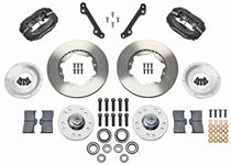 Disc Brake Set, Frt, Wilwood Forged Dynalite Pro, 1973-77 A-Body, 11.00" Rtrs
