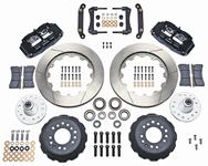 Disc Brake Set, Ft, Wilwood Narrow Superlite 6R, 73-77 A-Bdy, 14.00" 2-Pc Rotors