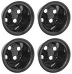 Retainers, Center Cap, 5-Spoke Aluminum Rally Wheels, 4 pieces