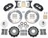 Disc Brake Set, Ft, Wilwood Narrow Superlite 6R, 79-88 G-Body, 12.88" Vntd Rtrs