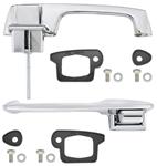 Handle Set, Outside Front Door, 1963-66 Cadillac