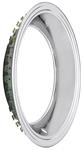 Trim Ring, Rally Wheel, 15X7/15X8, Round Lip, Stainless Steel