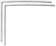 Door Window Frames, 1959-60 Bonneville/Catalina/Cadillac, Convertible, Pair