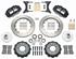 Disc Brake Set, Ft, Wilwood Narrow Superlite 6R, 79-88 G-Body, 14.00" Vntd Rtrs
