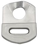 Anchor Plate, Seat Belt, 1965-67 GM, Stainless Steel