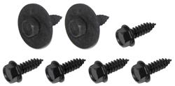 Screw Set, 64-67 A-Body, Steering Column Clamp Plates, Manual