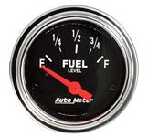 Gauge, Fuel Level, AutoMeter, Electric, 2-1/16", 0 Empty/30 Full, Early Style