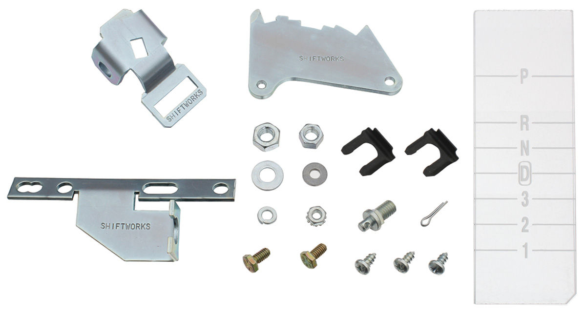 Shiftworks Conversion Kit, Shifter, 197172 Chevelle/El Camino, 700R4/2004R/4L60E/4L70E