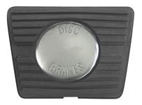 Pedal Pad, Disc Brakes, 1964-72 A-Body/Pontiac, Manual Transmission, w/SS Insert