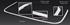 Molding Set, Pinchweld, 1968-72 A-Body Convertible, Finished Ends, 2pc