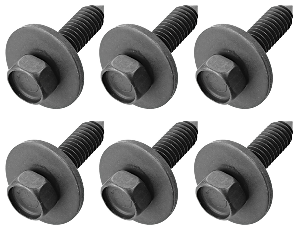 Convertible Top Bolts, 6472 Abody, Frame to body