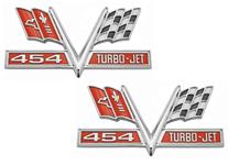 Emblem, Fender, 1965-67 Chevelle/El Camino, 454 Turbo-Jet
