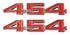 Emblem, Fender/Tailgate, 1970-72 Chevelle/El Camino/Monte Carlo, 454, Pair