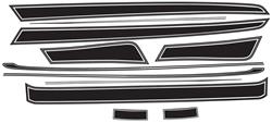 Decal, 73 Chevelle, Body Stripe, Roof/Beltline