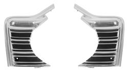 Grille Extension, 1967 Chevelle & El Camino, Pair