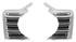 Grille Extension, 1967 Chevelle & El Camino, Pair