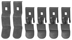 Clip Kit, Dash Pad, 1970-72 Chevelle, El Camino & Monte Carlo, 6 Pieces