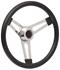 Steering Wheel Kit, 59-69 GM, Symm. Foam, 3.25, Hi Rise Cap, Plain, Black