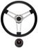 Steering Wheel Kit, 59-68 Pontiac, Sym Foam, 1.5, Hi Rise Cap, Arrowhead, Black