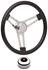 Steering Wheel Kit, 69-77 Pontiac, Sym Foam, 3.25, Tall Cap, Arrowhead, Polished