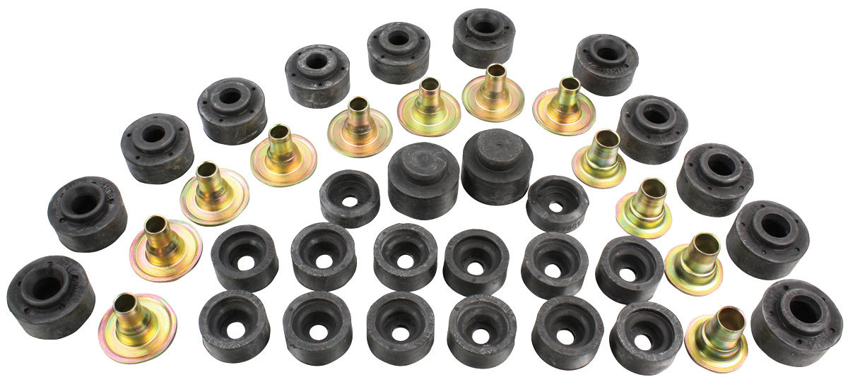 Bushing Kit, Body, 197377 GM A Body, 28 Bushings