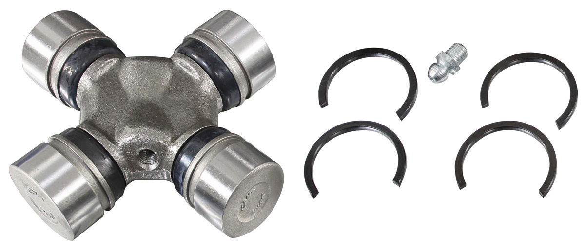 UJoint, Greaseable, w/Inside Snap Rings