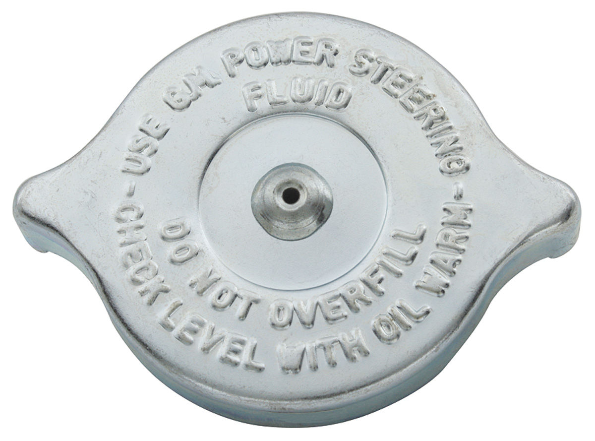 Cap, Remote Fluid Reservoir, Power Steering, 196768 Chevelle/Elco, Big