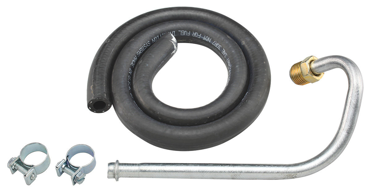 Return Line Set, Power Steering, 196568/7172 CHV/EC/MC, Big Block