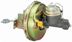 Brake Booster, 1964-66 A-Body, w/ Master Cylinder, Single Reservoir, 9"