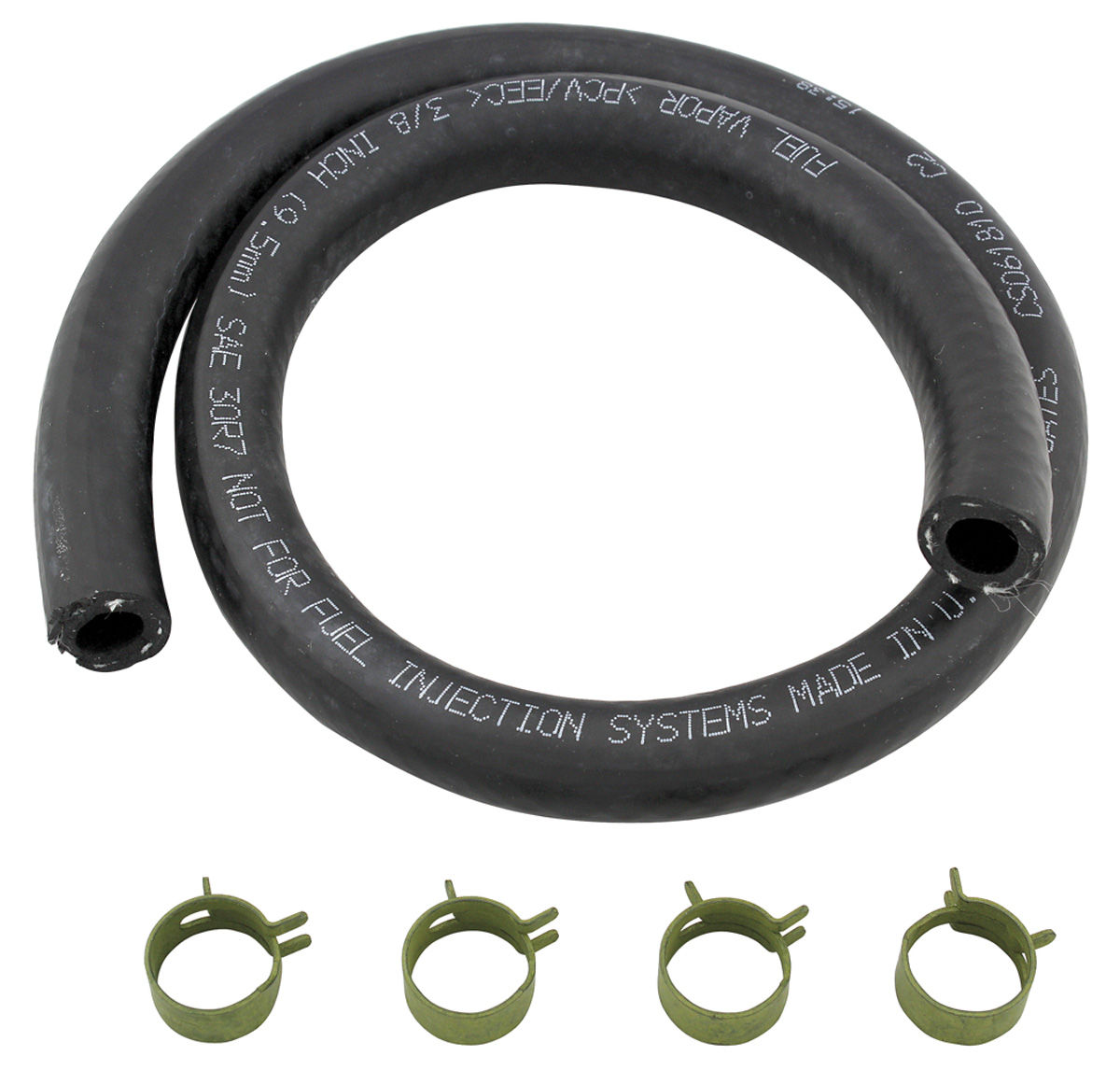 195988 GM Cars 3/8" Fuel Line Hose With GM Spring Clamps Other Parts