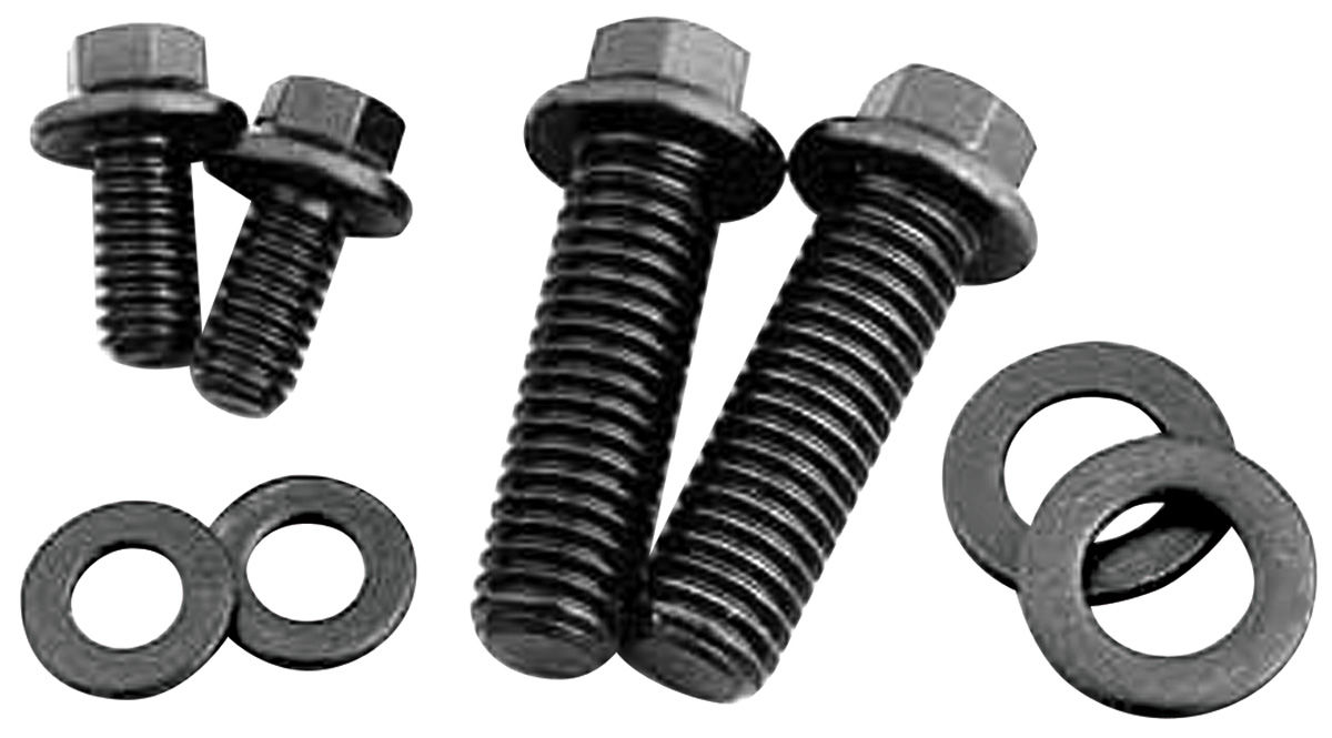 Bolts, Fuel Pump Mount, ARP, Black, 6 PT