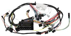 Wiring Harness, Dash, 1966 Chevelle/El Camino, w/Warning Lights/Console Shift