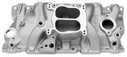 Intake Manifold, Edelbrock Performer EGR, SB Chevrolet