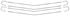 Grille Molding, 1970 Chevelle & El Camino, Super Sport, Kit