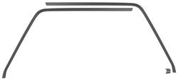 Headliner Trim Set, Rear Window, 1965-66 Bonneville & Catalina 2/4-Dr. Sedan