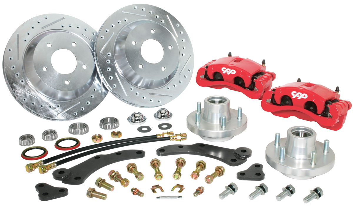 CPP Disc Brake Conversion, 195455 Cadillac, 13", Set, Front