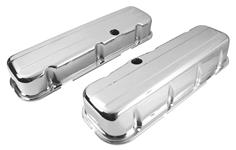 Valve Covers, Tall, Big Block Chevrolet, Chrome
